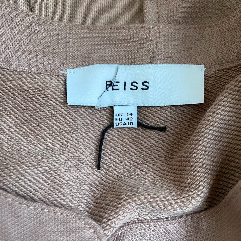 Reiss BNWOT womens "emlyn" sweatshirt dress panel detail - Picture 8 of 14